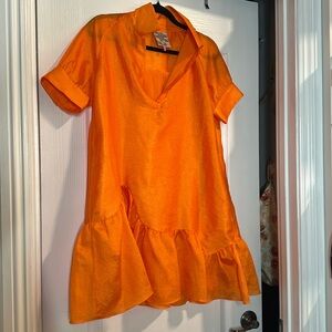 Baum Und Pferdgarten orange dress fits small to medium